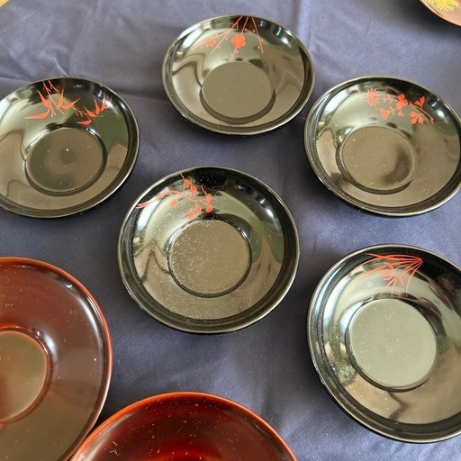 まとめ売り　輪島塗　茶たく　未使用　