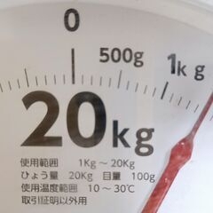 20kg秤 （はかり・針式）の画像