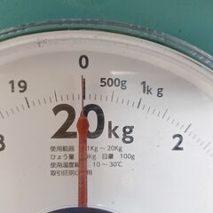 20kg秤 （はかり・針式）の画像