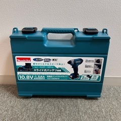マキタ makita 充電式インパクトドライバ 電動ドライバ バッテリ 急速充電器付 TD110DSHX 新品未開封 未使用の画像