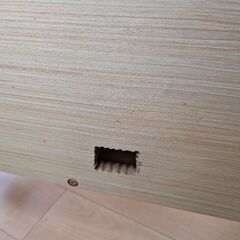 セミダブルベッド　木目　ナチュラルの画像