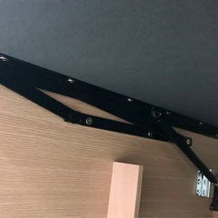 Te110●ニトリ シングルベッドフレーム OP KG フラット 横開き 深型 ナチュラル●USEDの画像