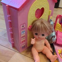 メルちゃん　メルちゃんの家　ベッド　各種小物の画像