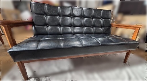 ※取引中※【9/14午後 or 9/15引渡限定】カリモク60 Kチェア2シーター(美品)