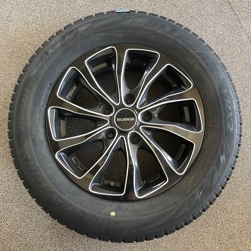バルミナ　ホイール&スタッドレスタイヤ(4本セット)