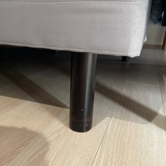 マットレス脚付ベッド　ニトリの画像