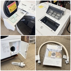 【美品‼️】パナソニック 2020年製 10.0/6.0kgドラム式洗濯乾燥機 洗濯機 ヒートポンプ乾燥 エコナビ 泡洗浄 クリスタルホワイト♪の画像