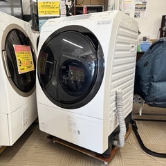 【美品‼️】パナソニック 2020年製 10.0/6.0kgドラム式洗濯乾燥機 洗濯機 ヒートポンプ乾燥 エコナビ 泡洗浄 クリスタルホワイト♪の画像
