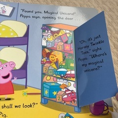 覗き絵本　pepper pig の画像