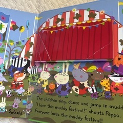 覗き絵本　pepper pig の画像