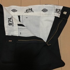 9.新品(試着のみ)半額以下❗️ディッキーズ874Original Fit パンツ ブラック Dickies W34×L30の画像