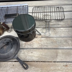 キャンプ道具色々の画像