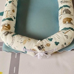 ベッドインベッドの動物柄の画像
