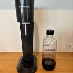 【新品ガスシリンダー×2本付】ソーダストリーム soda stream ジェネシス ブラックの画像