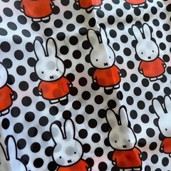 【新品】ミッフィーエコバッグ&ウェットティッシュのふたの画像