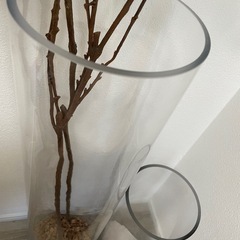 IKEA CYLINDER シリンデル  風　花瓶　2点セットの画像