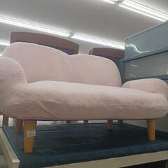 【ドリーム尾浜店】2Pソファー　PK　 高さ(H)55cm× 幅(W)105cm× 奥行(D)55cmの画像