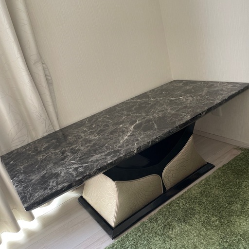 大理石　ローテーブル