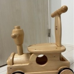 【shさま用】木製　野中製作所　木's 乗用ポッポ　ワールド　木のおもちゃの画像