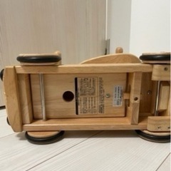 【shさま用】木製　野中製作所　木's 乗用ポッポ　ワールド　木のおもちゃの画像