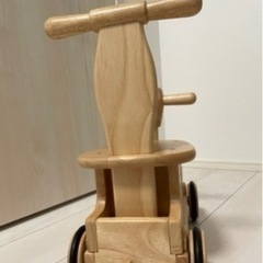 【shさま用】木製　野中製作所　木's 乗用ポッポ　ワールド　木のおもちゃの画像