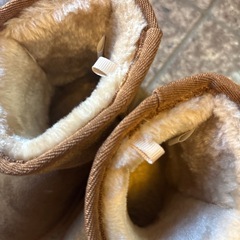 MOZ 17cm 子供 ムートン ブーツの画像