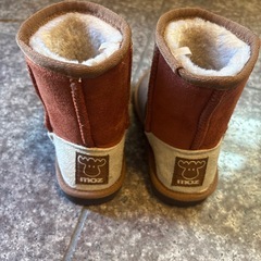 MOZ 17cm 子供 ムートン ブーツの画像