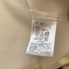 オペークドットクリップ　シャツワンピースの画像
