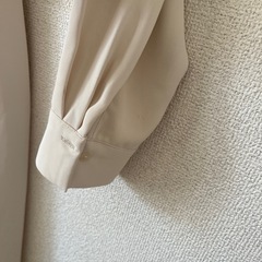 オペークドットクリップ　シャツワンピースの画像