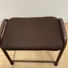 座椅子　玄関椅子　踏み台の画像