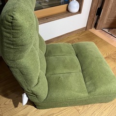 ニトリ　つながるハイバックポケットコイル座椅子(ロダトール YGR) グリーン系の画像