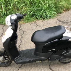 SUZUKI LETS 5ジャンクの画像