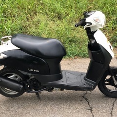SUZUKI LETS 5ジャンクの画像
