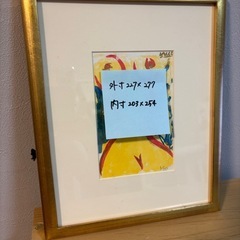 額縁2点の画像