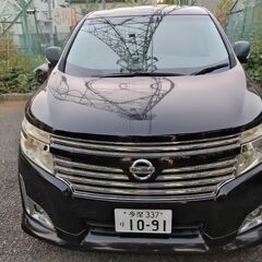 E52エルグランドハイウェイスターサンルーフ、フリップダウンモニターの画像