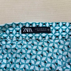 ZARA フレアスカート EUR XS USA XS MEX 24 幾何学模様の画像
