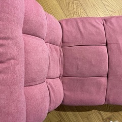 ニトリ　つながるハイバックポケットコイル座椅子(ロダトール ピンク系の画像