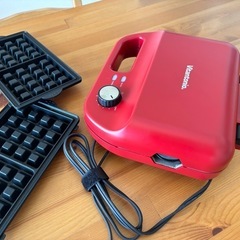 【人気家電】Vitantonio ホットサンドメーカー ワッフルプレート付きの画像