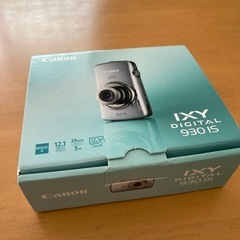 【美品】Canon IXY 930 IS デジタルカメラ 付属品完備の画像