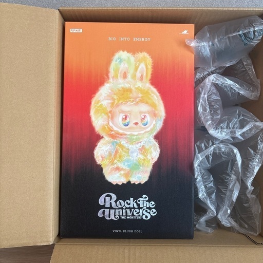 THE MONSTERS Big into Energy シリーズ ROCK THE UNIVERSE Vinyl Plush Dol