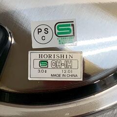 ホリシン ステンレス製 家庭用圧力鍋 3.0L 状態良好 片手鍋 調理器具 キッチン用品 鍋 圧力鍋 鍋内メモリ付 調理道具 Y2188の画像