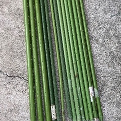 園芸支柱・イボ竹　長さ色々14本used品の画像