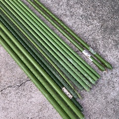 園芸支柱・イボ竹　長さ色々14本used品の画像