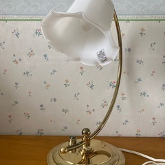 【動作確認済✨】スタンドライト　ランプ　すずらんの画像