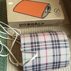 購入者決定しました、毛布2点、電気あんか3点セットの画像