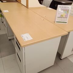 ★リユースのサカイ千葉中央店★期間限定割引有  オフィスデスク  H70×D70×W120 クリーニング済み TC4488           　の画像