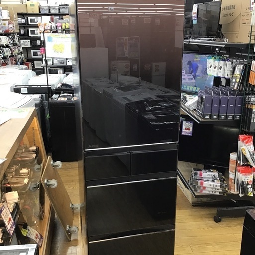 #I-20【ご来店頂ける方限定】MITUBISHIの5ドア冷凍冷蔵庫です