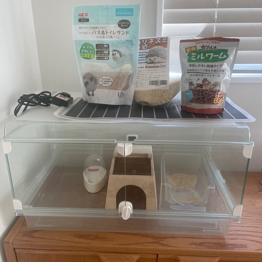ハリネズミ　ハムスター　飼育セット
