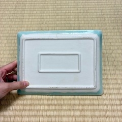 お皿　青の画像