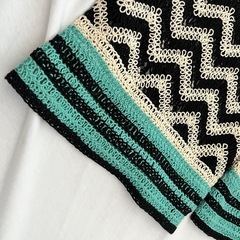 【新品未使用】ZARAニットパンツMサイズの画像